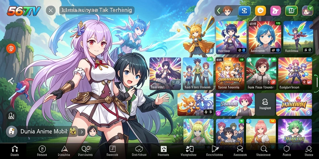 Gameplay Anime interaktif yang menarik di 567TV.