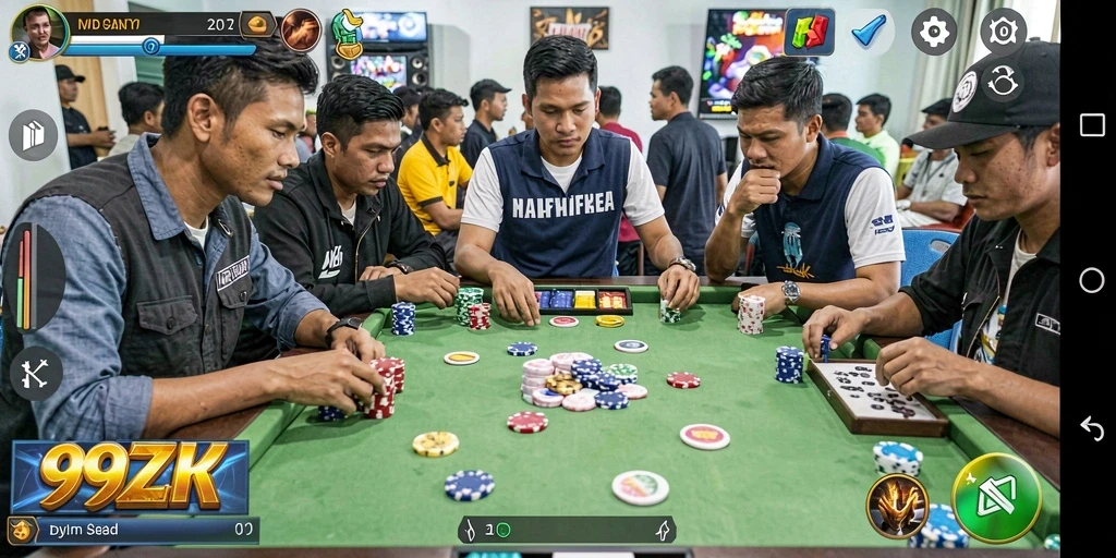 Tampilan seru gameplay 99ZK yang mengasyikkan.