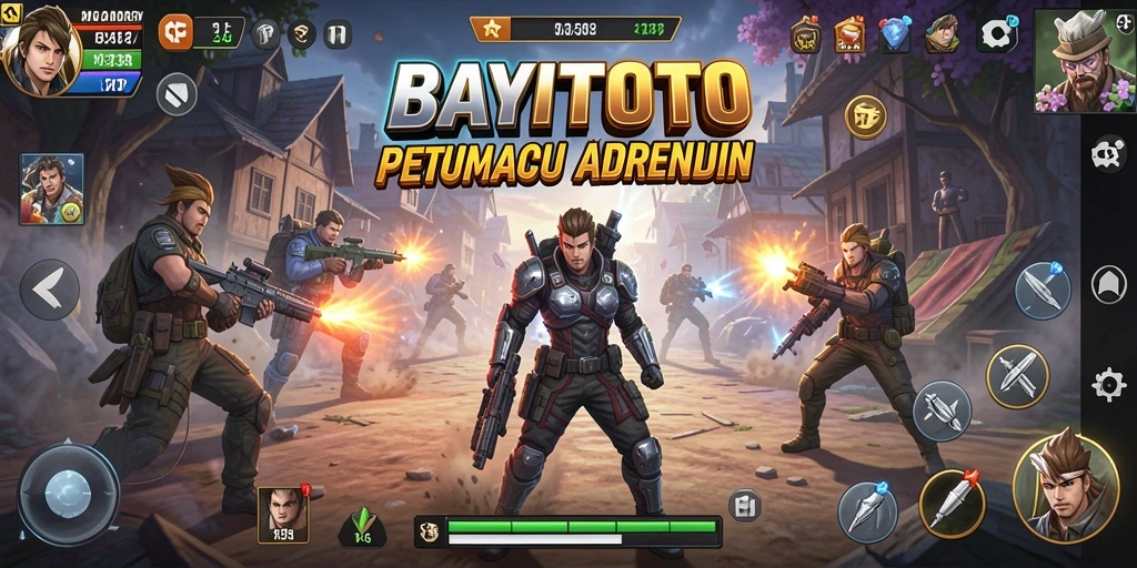 Tangkapan layar <strong>BAYITOTO</strong> menampilkan aksi seru dalam pertempuran yang intens.