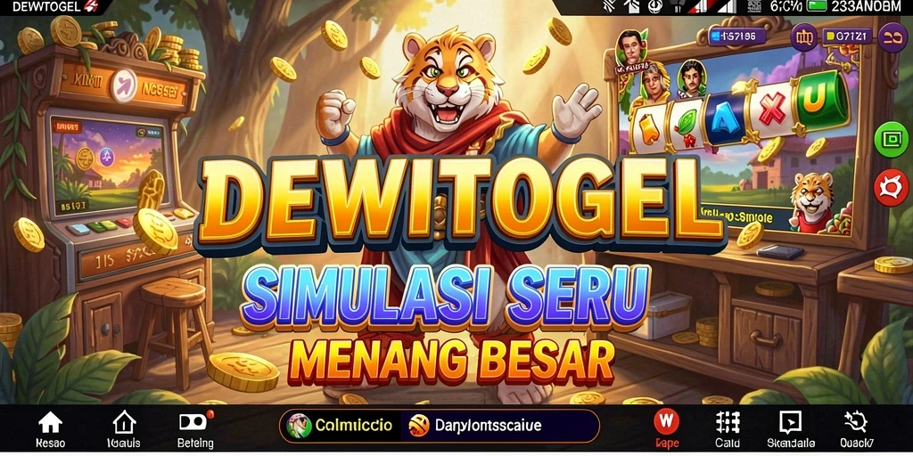 Gambaran permainan DEWITOGEL dengan grafis dan antarmuka yang menarik.
