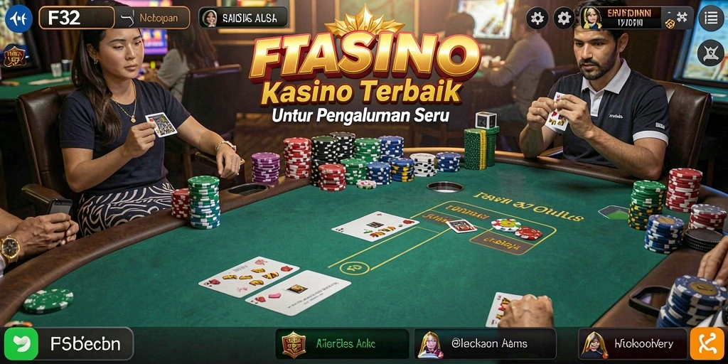 Tampilan menarik dari gameplay seru F32 di dunia Kasino.