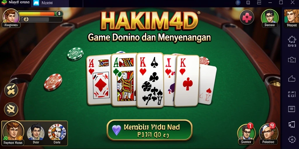 Tampilan gameplay seru dari HAKIM4D yang penuh tantangan dan interaksi.