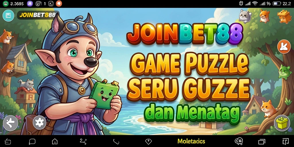 Tampilan menawan dari gameplay Puzzle di JOINBET88.