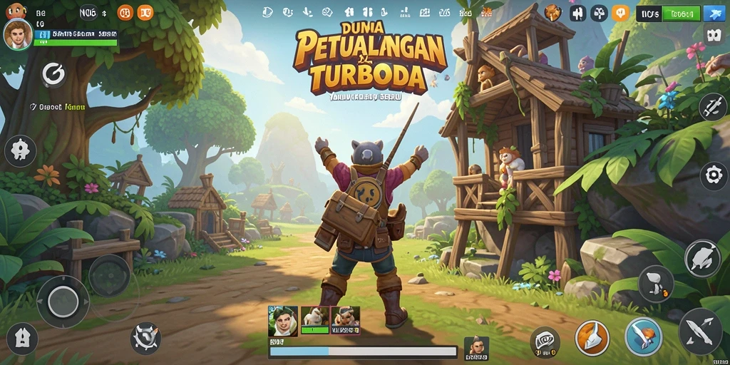 Gameplay menakjubkan N06 dalam dunia terbuka yang penuh petualangan.