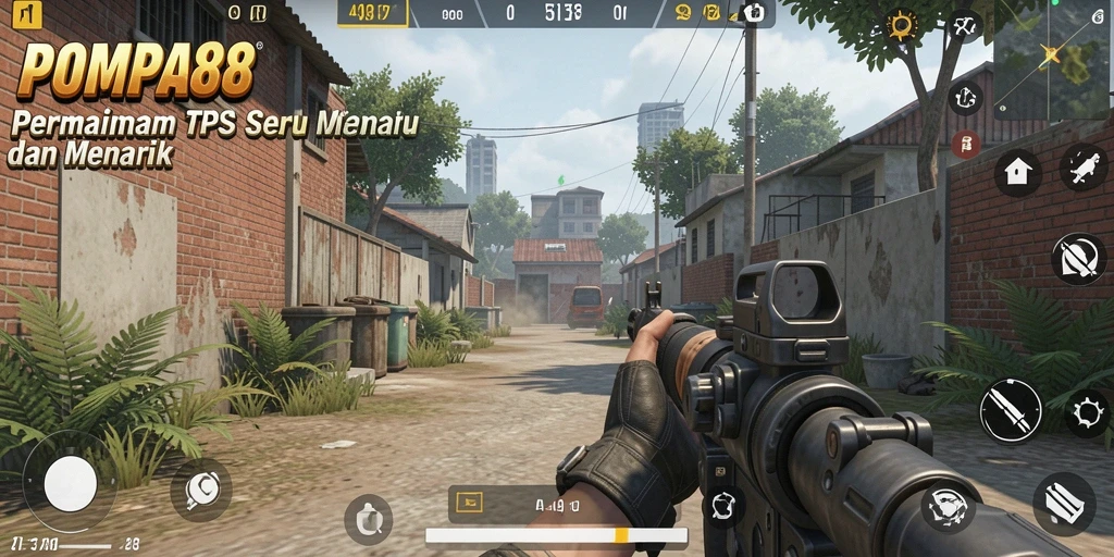 Tampilan gameplay POMPA88 yang penuh aksi dan seru.