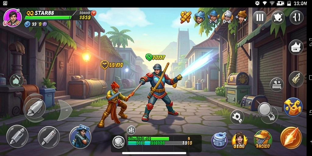 Tampilan seru dari gameplay QQSTAR88 yang penuh tantangan.