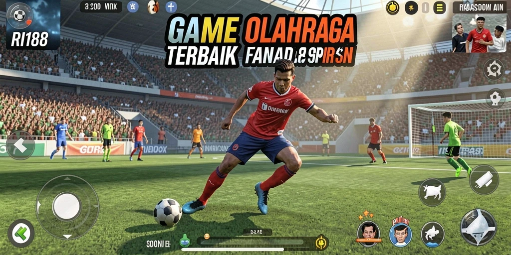 Tampilan gameplay RI188 yang mendebarkan dan interaktif dalam olahraga.