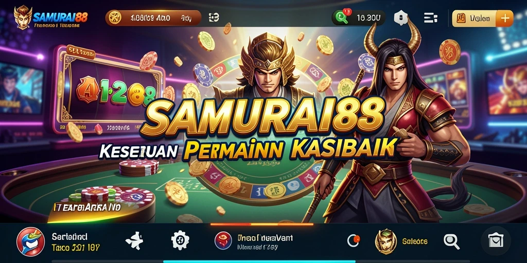 Tampilan menarik gameplay SAMURAI88 yang menyenangkan dan mengasyikkan.